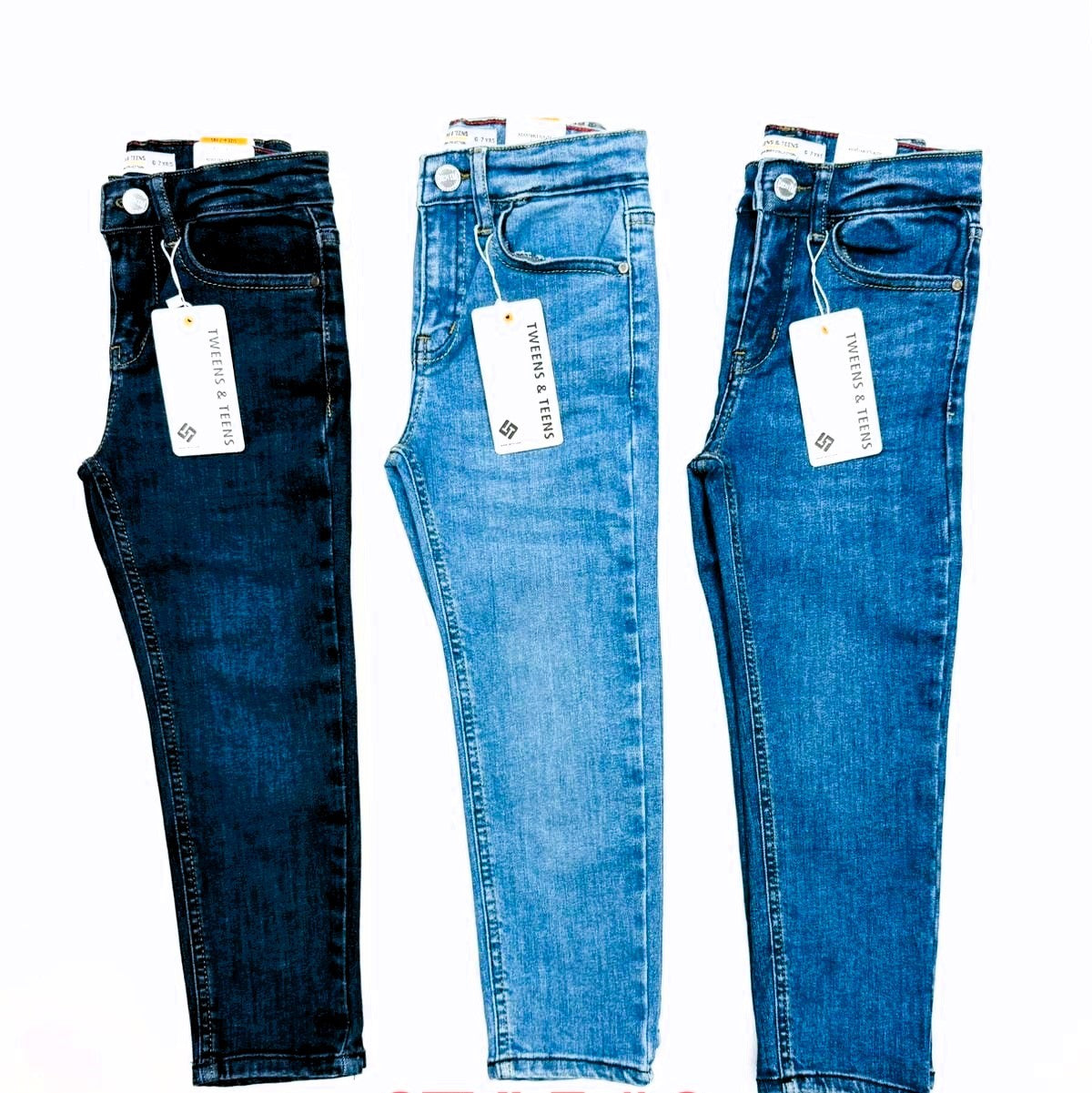 Straight Fit Denim Pants