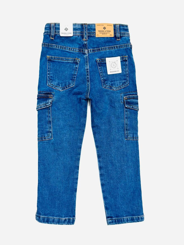 Blue Cargo Pant