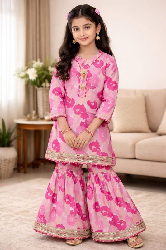 Girls Ghrara suit