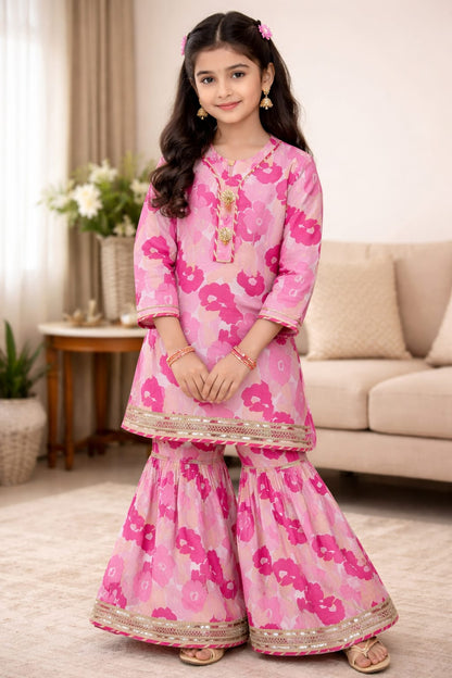 Girls Ghrara suit
