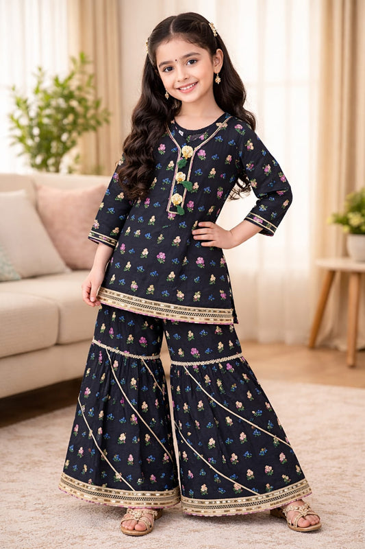 Girls Ghrara suit
