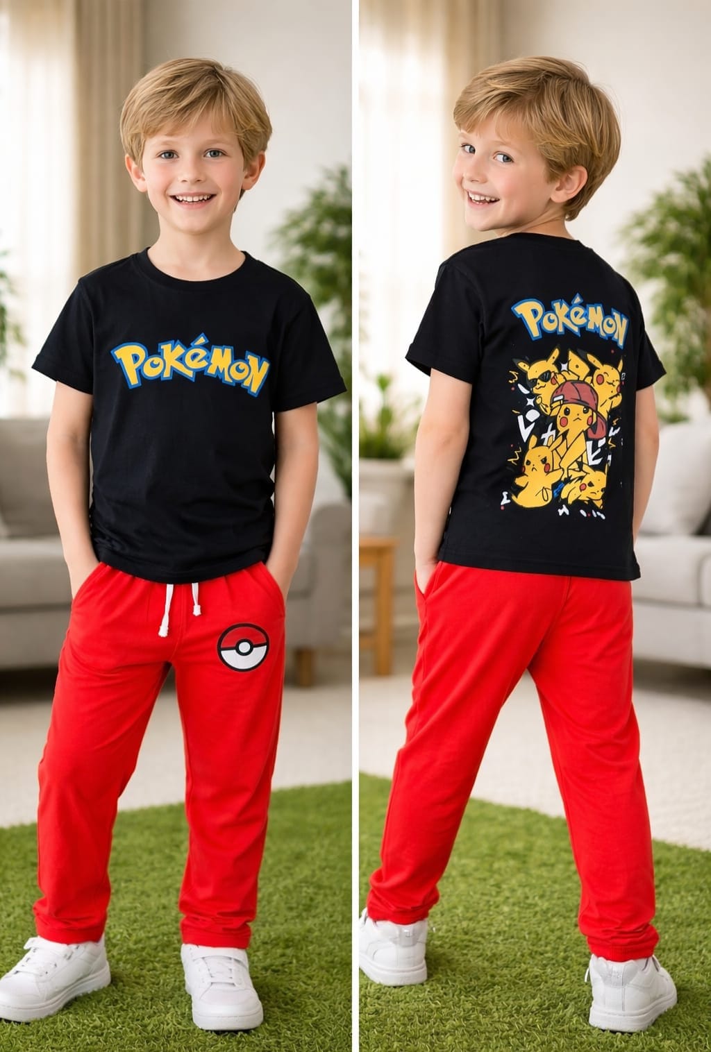 Boys summer tracksuits