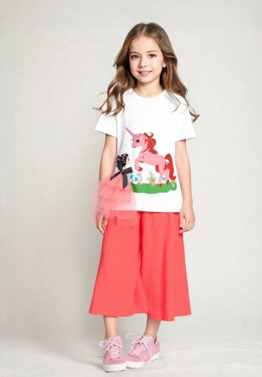 Girls Plazo suit
